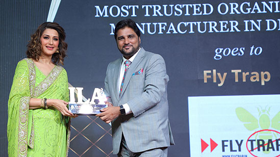 Fly Trap won ILA2022 for Most Trusted Organic Fly Trap Manufacturer in Delhi NCR
